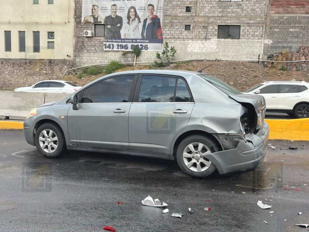 Tres accidentes viales sobre avenida La Cantera; una persona lesionada