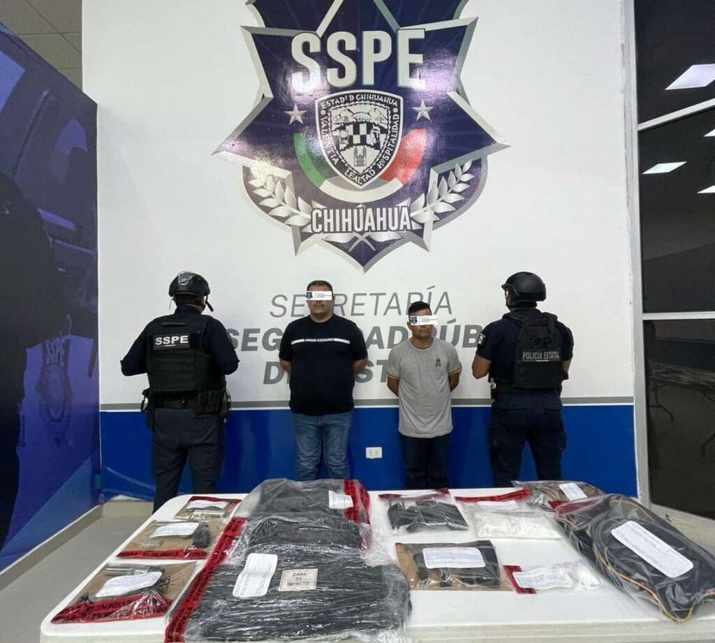 Detienen a dos hombres con armamento, droga y vehículo implicado en delitos en NCG